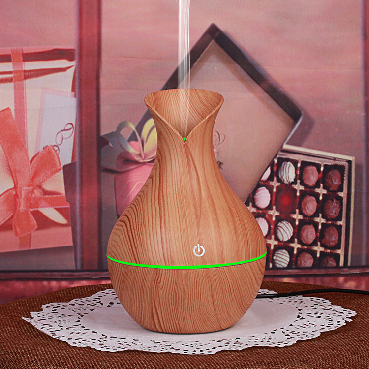 Mushroom Wood Grain Aroma Humidifier