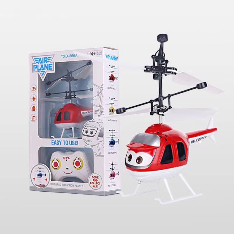 Induction Flying Helicopter