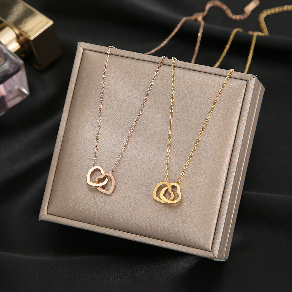 Double-Ring Love Necklace