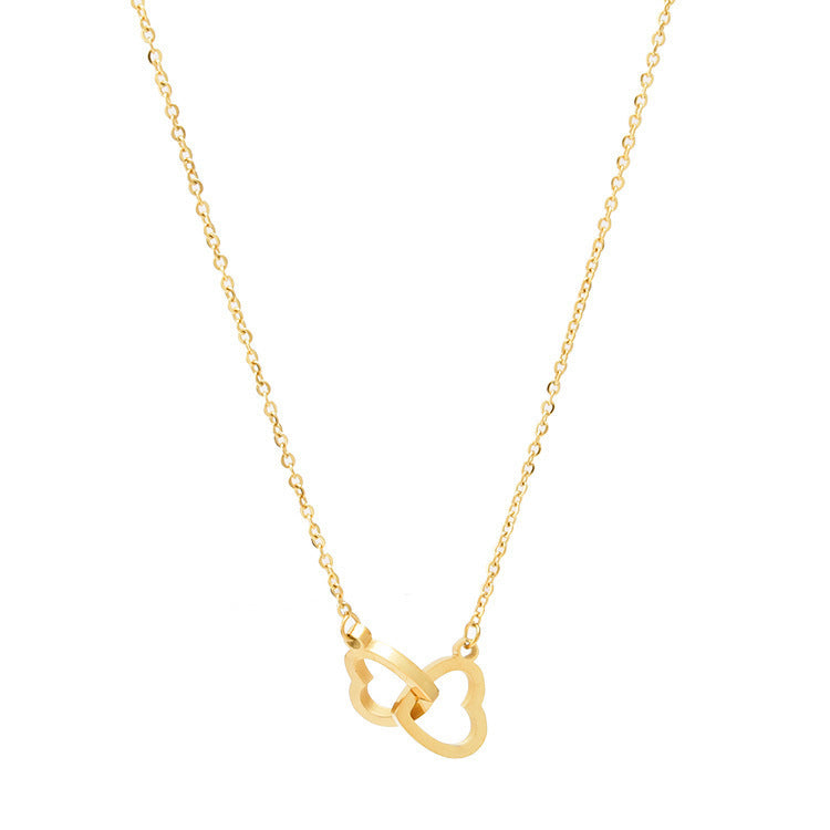 Double-Ring Love Necklace