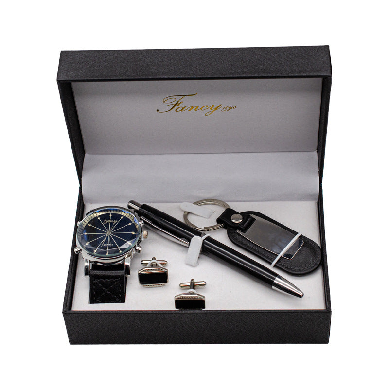 Four-piece Men’s Watch Box Set