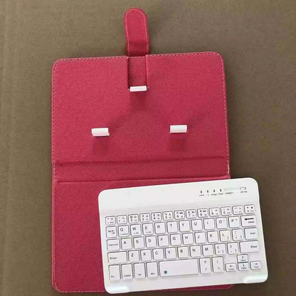 Mobile Phone Bluetooth Keyboard Leather Case