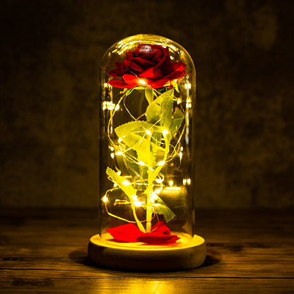 LED Light Rose Immortal Flower