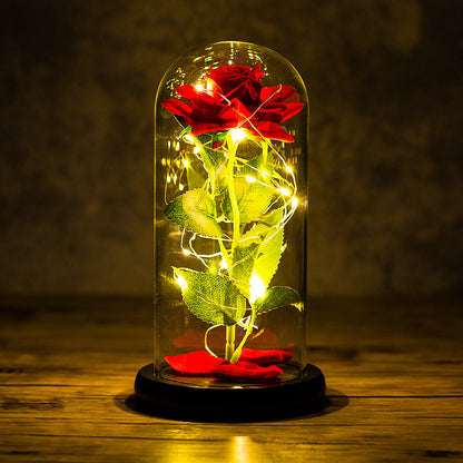 LED Light Rose Immortal Flower