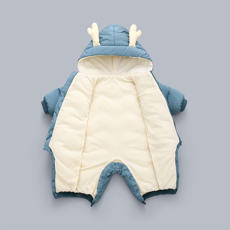 Infants Winter Climbing Clothes Romper