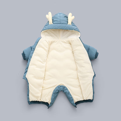 Infants Winter Climbing Clothes Romper