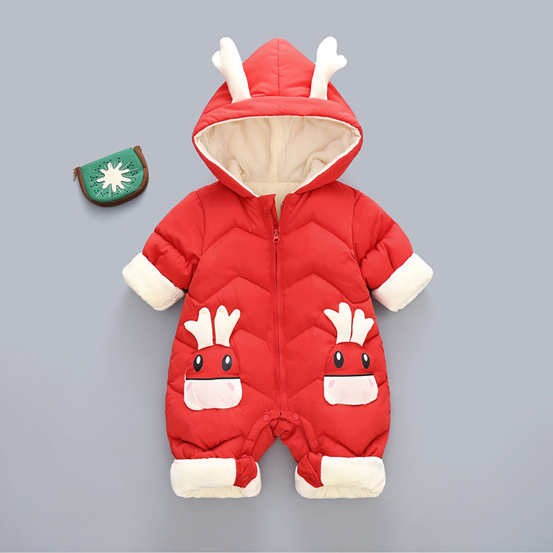 Infants Winter Climbing Clothes Romper