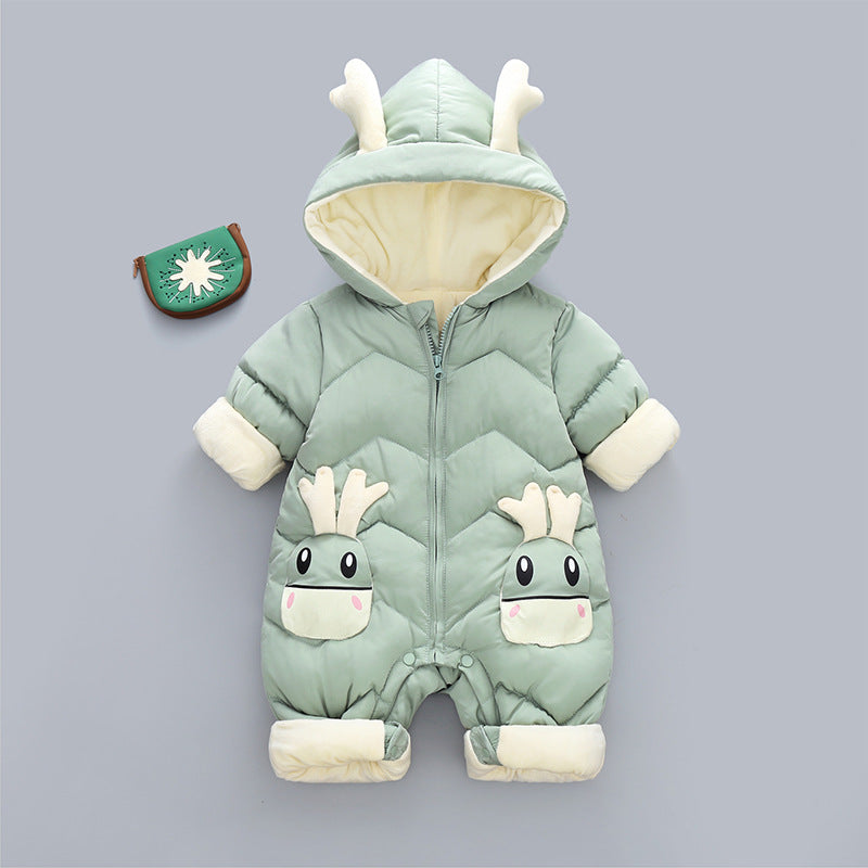 Infants Winter Climbing Clothes Romper