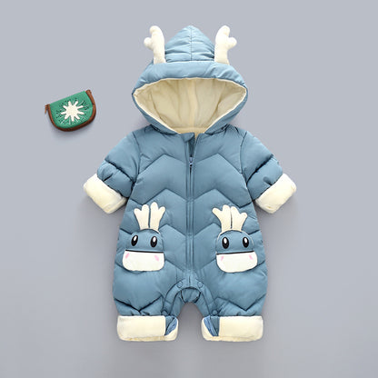 Infants Winter Climbing Clothes Romper