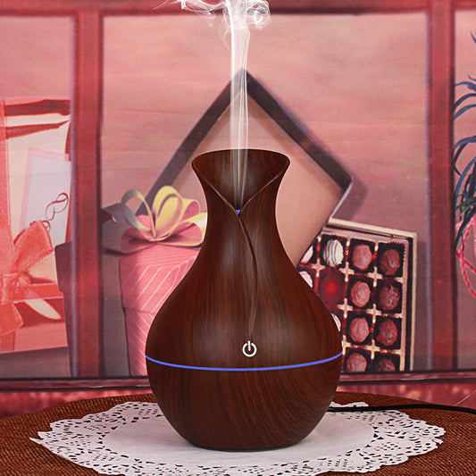 Mushroom Wood Grain Aroma Humidifier