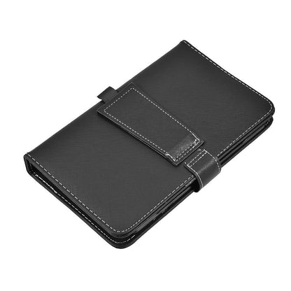 Mobile Phone Bluetooth Keyboard Leather Case