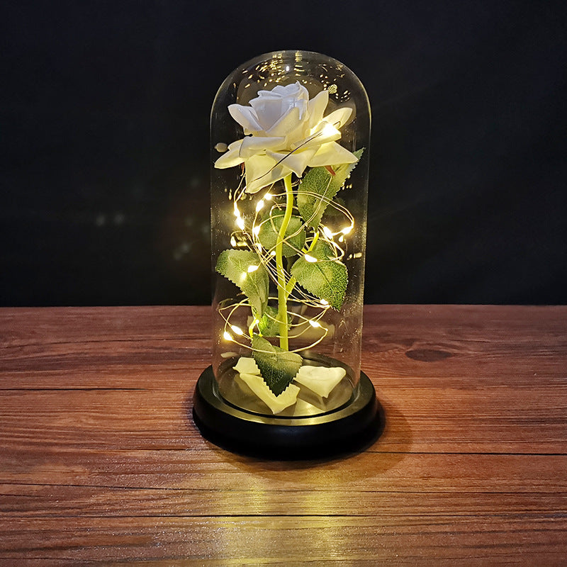 LED Light Rose Immortal Flower