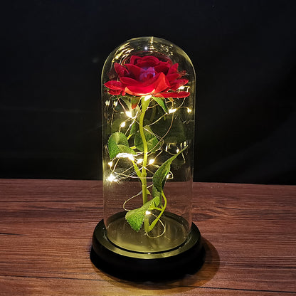 LED Light Rose Immortal Flower