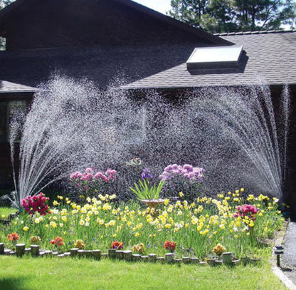 360 Adjustable Garden Automatic Multi-head Sprinkler Rotary