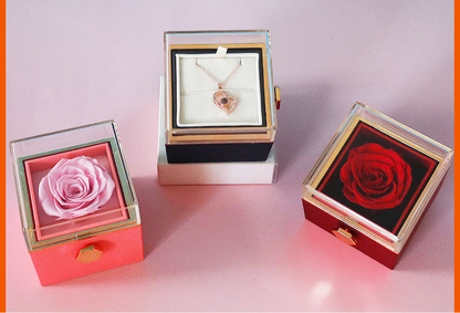 Eternal Rose Jewelry Box