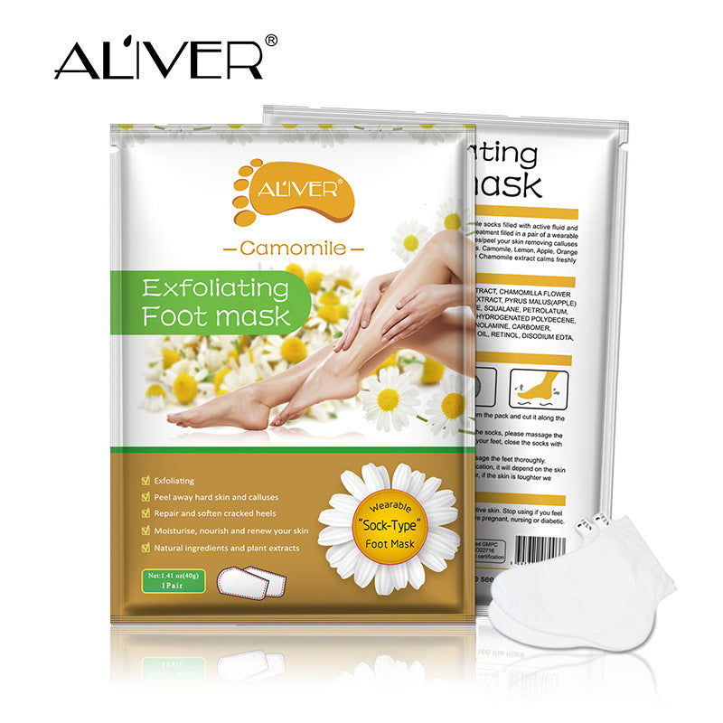 ALIVER Exfoliating Foot Mask