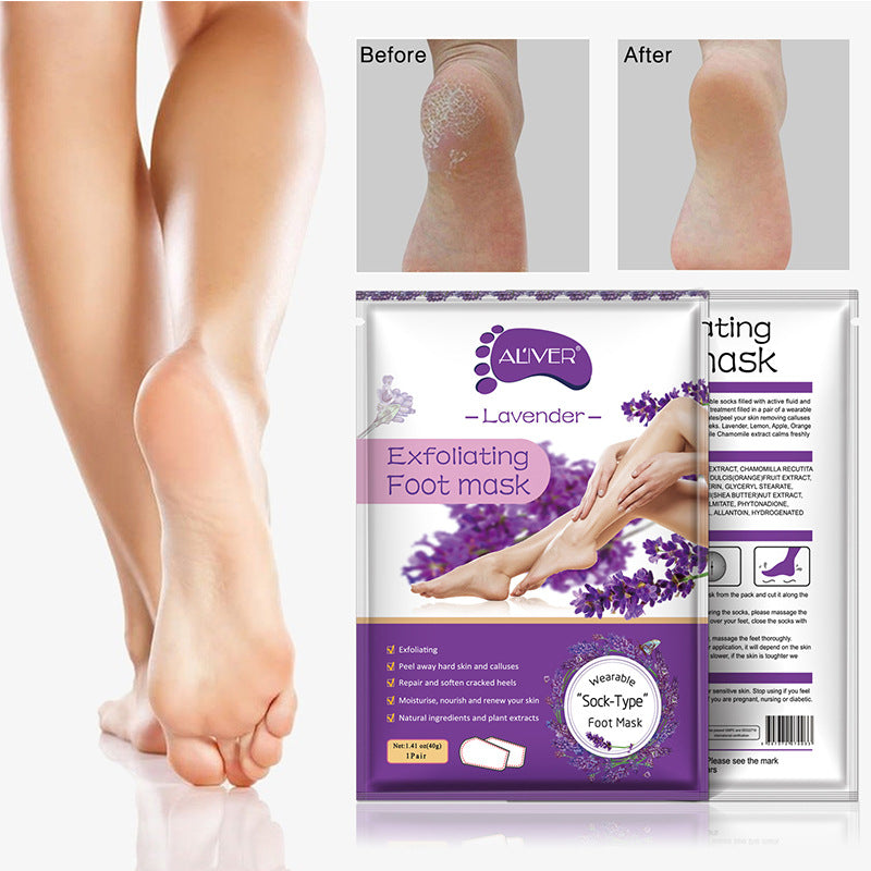 ALIVER Exfoliating Foot Mask