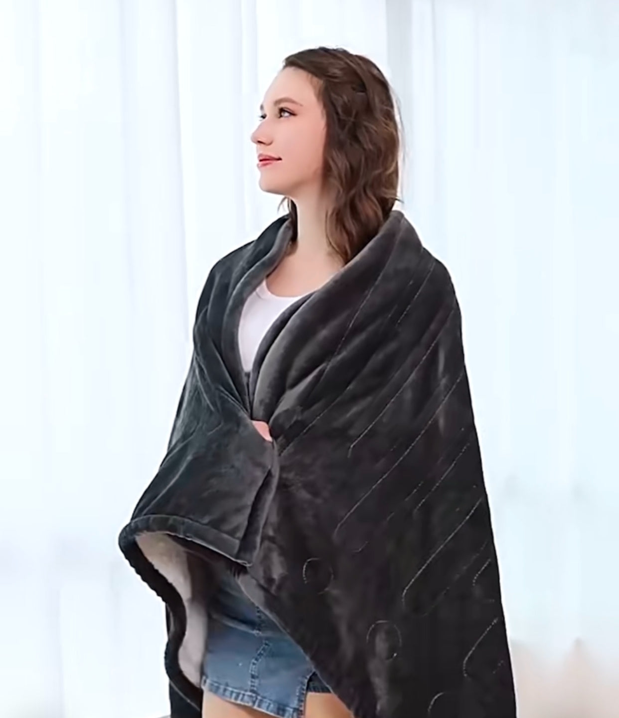 Smart Thermostat Washable Voice Heating Blanket