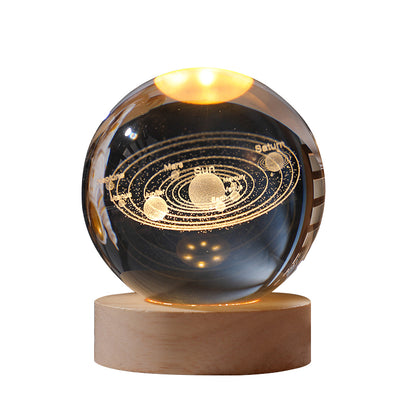 Moon Astronaut Planet Night Lamp