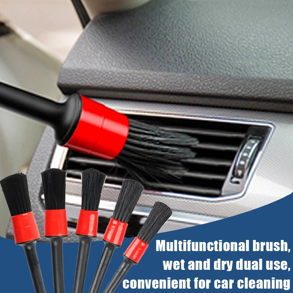 Car Beauty Detail Brush 10 Piece Set