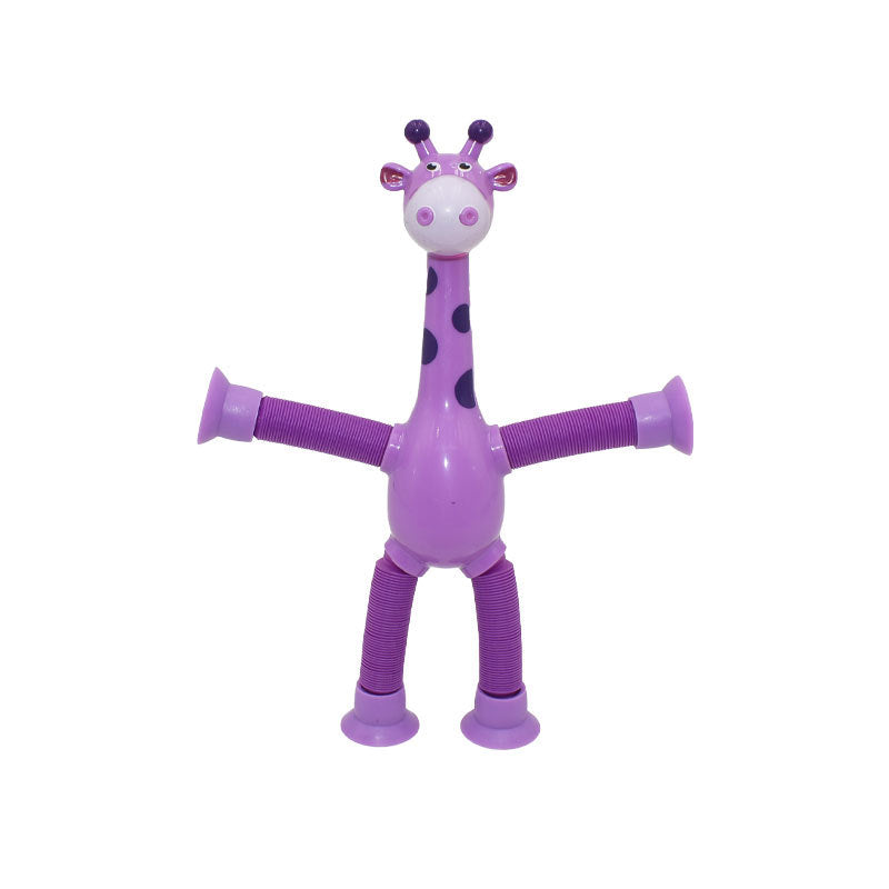 Cartoon Giraffe Variety Telescopic Tube