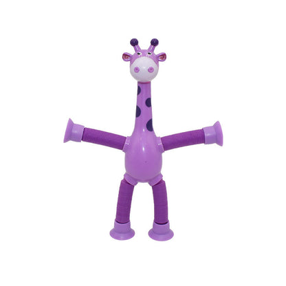 Cartoon Giraffe Variety Telescopic Tube