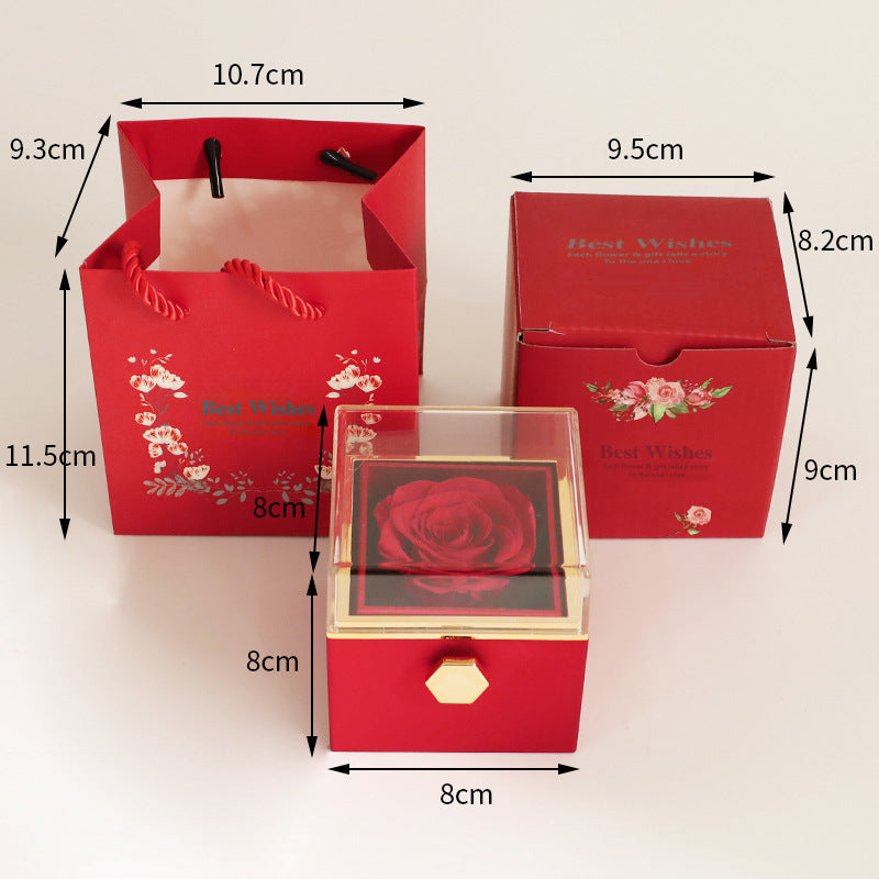 Eternal Rose Jewelry Box