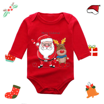 Christmas Red Elk Baby Newborn Onesie