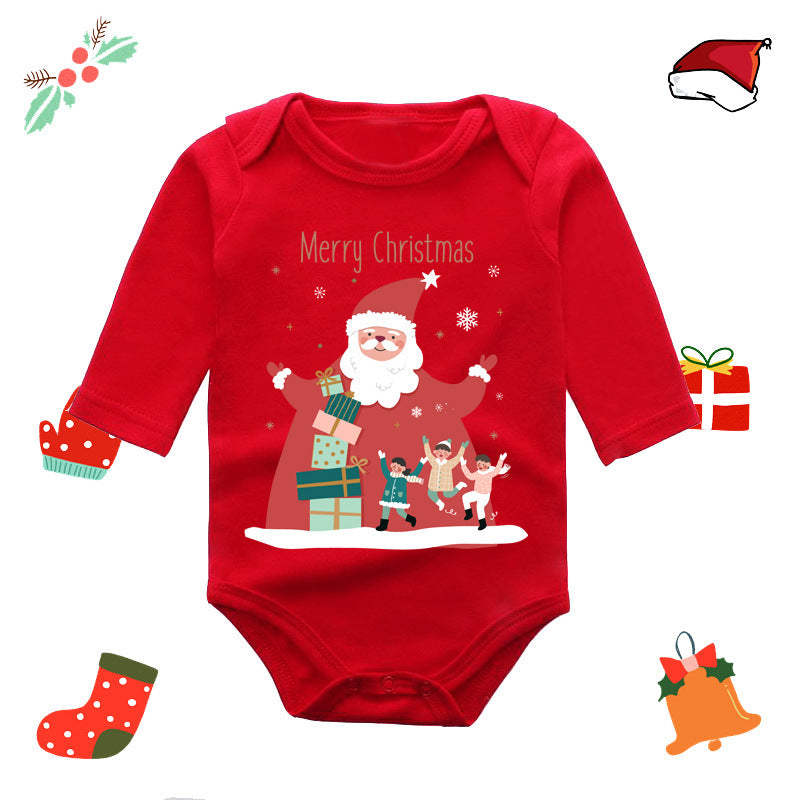 Christmas Red Elk Baby Newborn Onesie