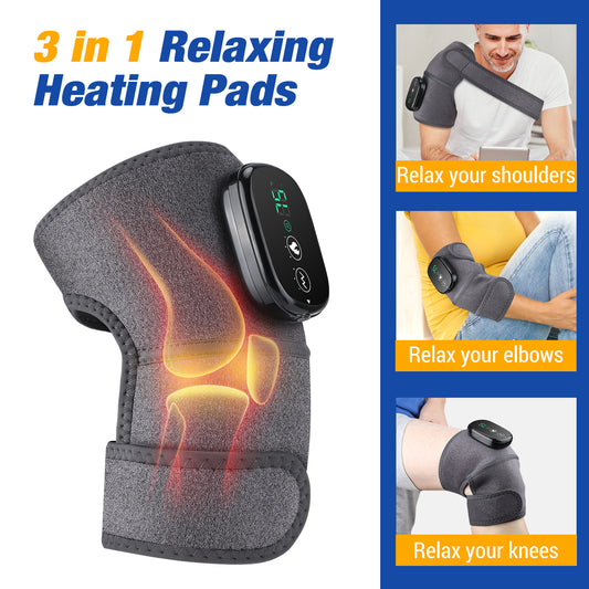 3 In 1 Heated Vibration Knee Massager