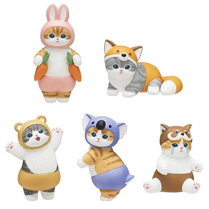 Mini Cute Cat Food Play Ornaments