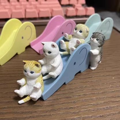 Mini Cute Cat Food Play Ornaments