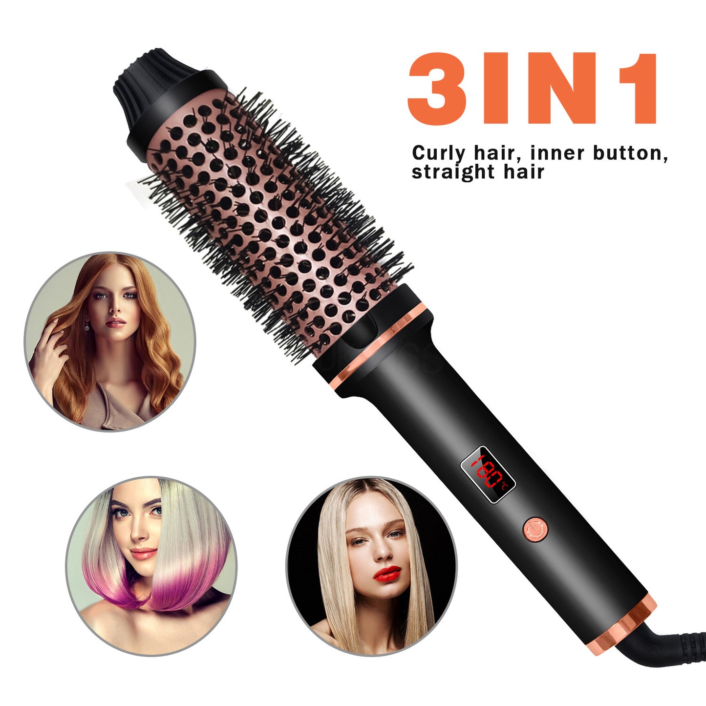 3 In 1 Perm Curling Iron Hair