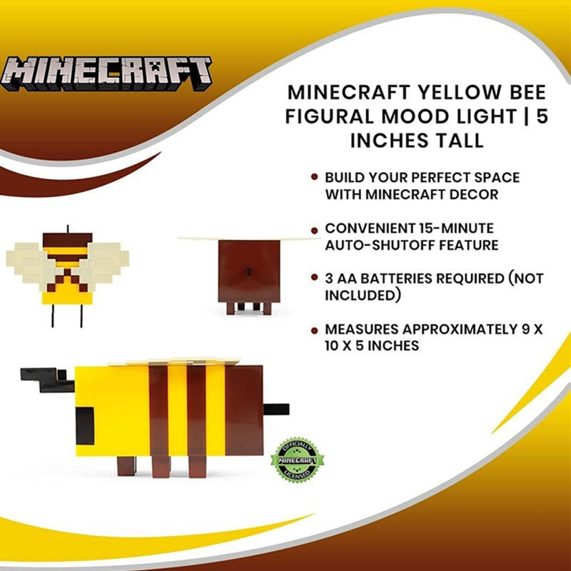 Minecraft Peripheral Bee LED Lamp