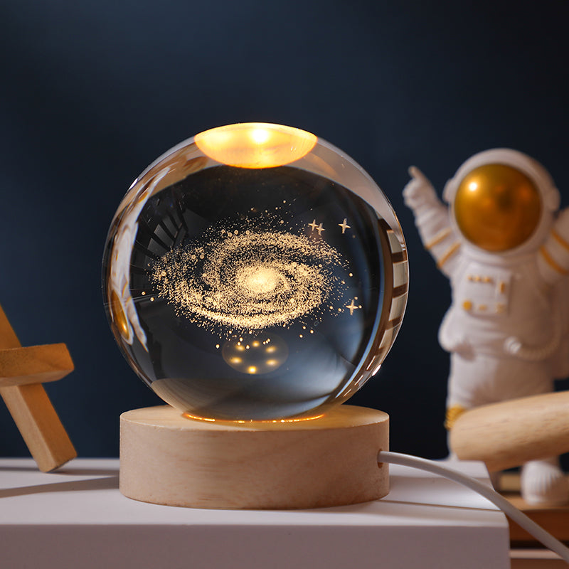 Moon Astronaut Planet Night Lamp