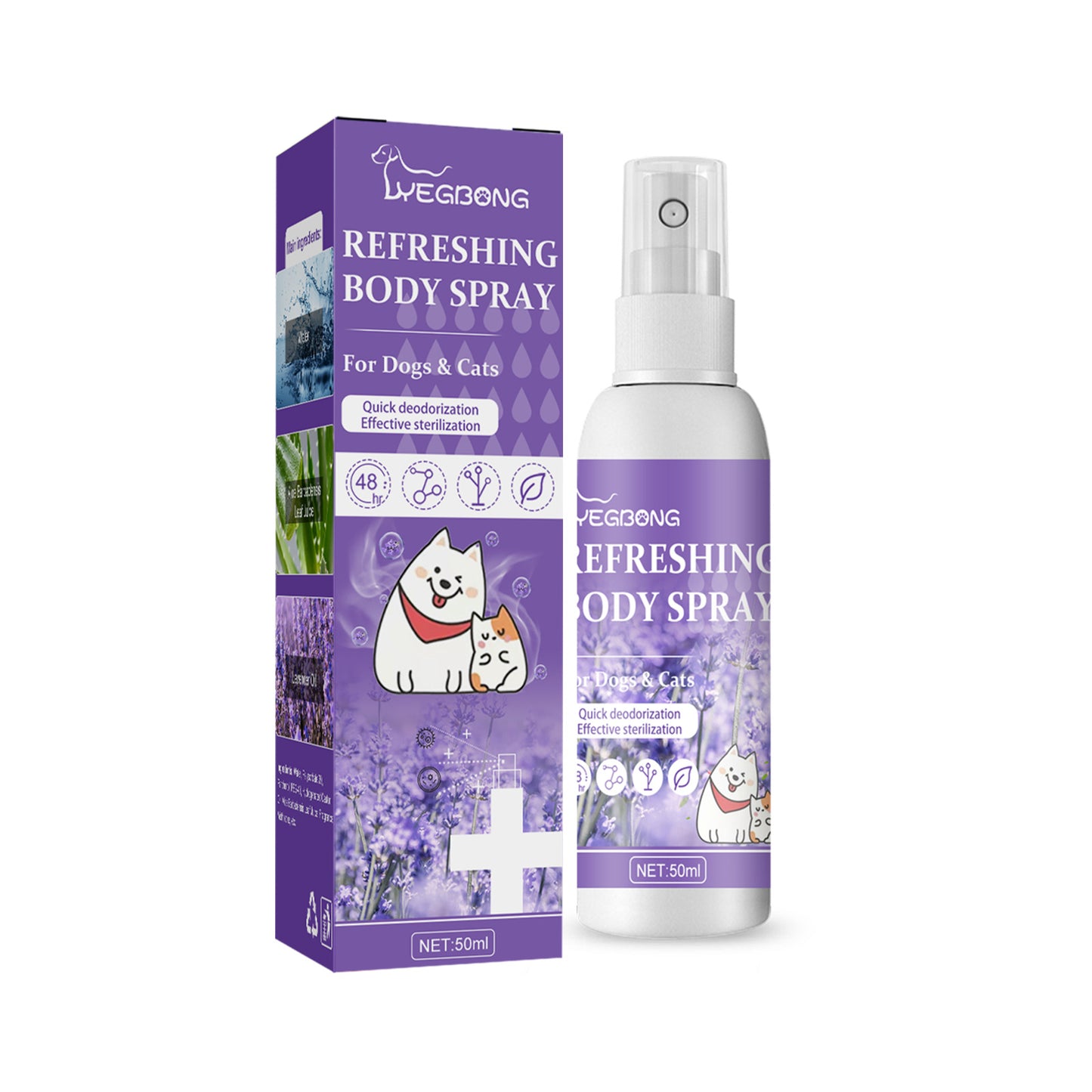 Pet Deodorant Spray 50ml