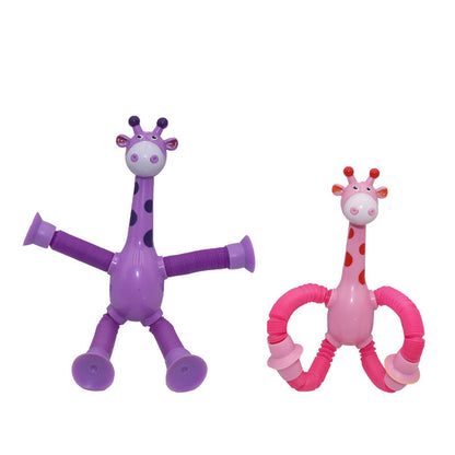 Cartoon Giraffe Variety Telescopic Tube