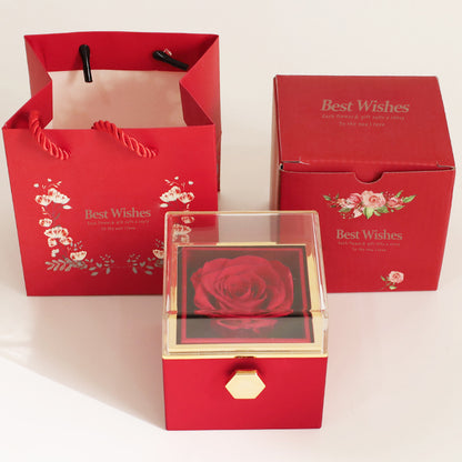 Eternal Rose Jewelry Box