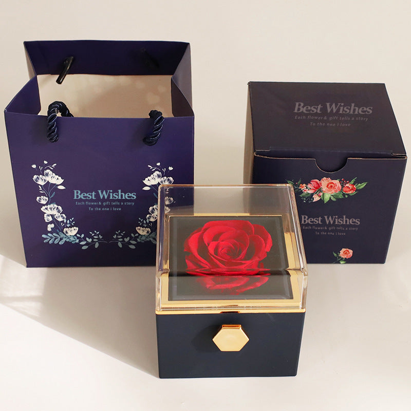 Eternal Rose Jewelry Box