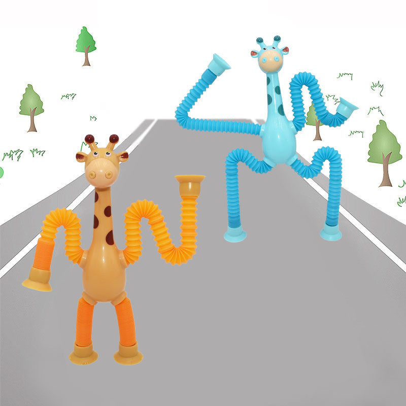 Cartoon Giraffe Variety Telescopic Tube