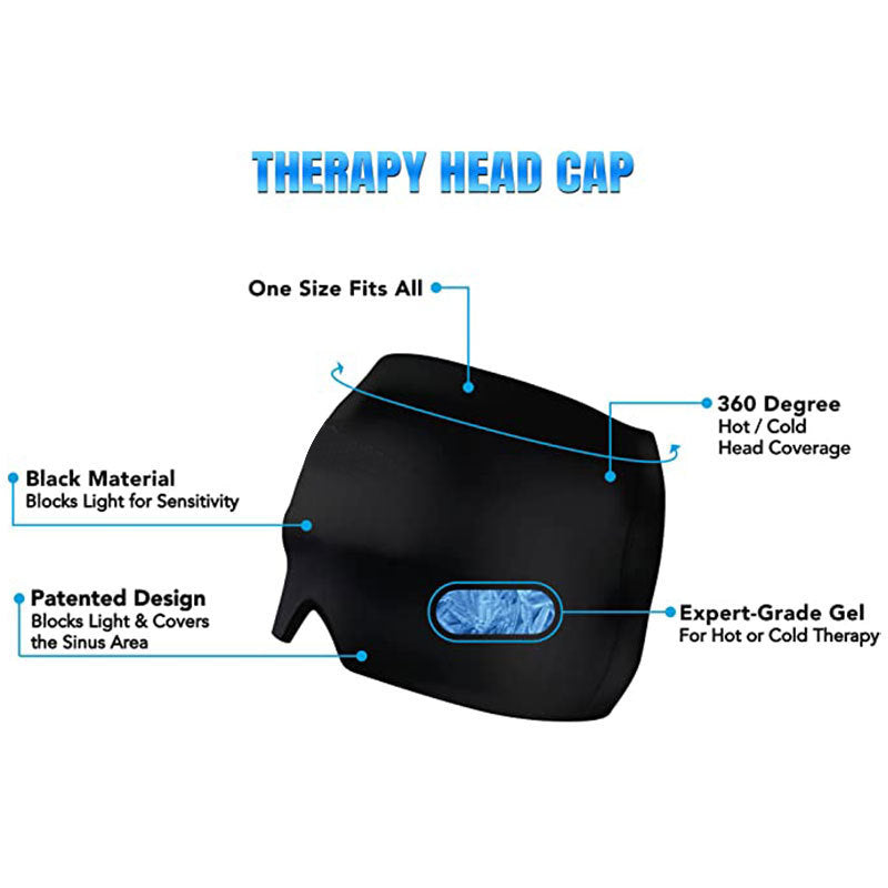 Cold Compress Relief Migraine Head Cover