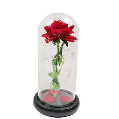 LED Light Rose Immortal Flower