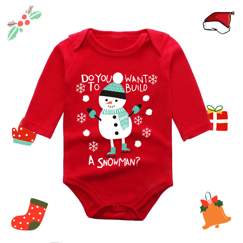 Christmas Red Elk Baby Newborn Onesie