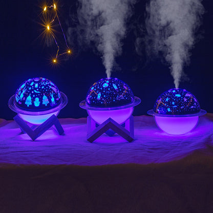 3D Printed Planet Projector Lamp Humidifier