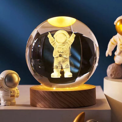 Moon Astronaut Planet Night Lamp