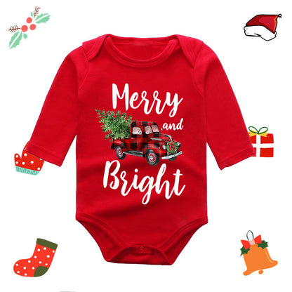 Christmas Red Elk Baby Newborn Onesie