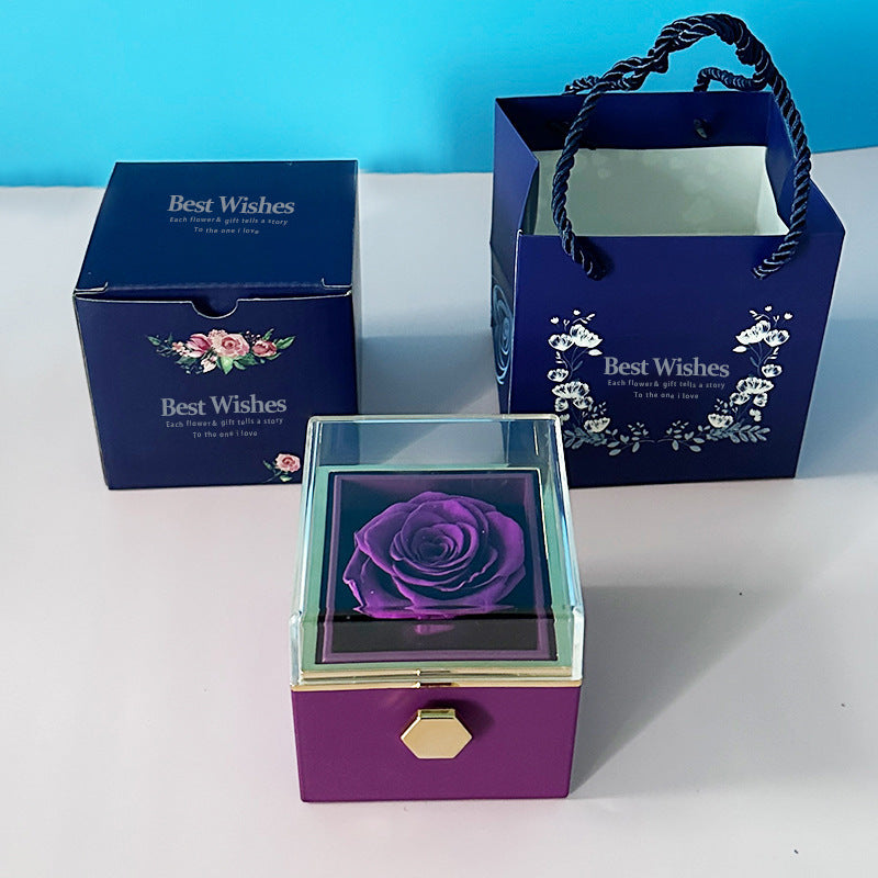 Eternal Rose Jewelry Box