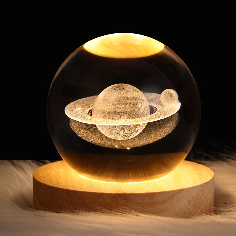 Moon Astronaut Planet Night Lamp