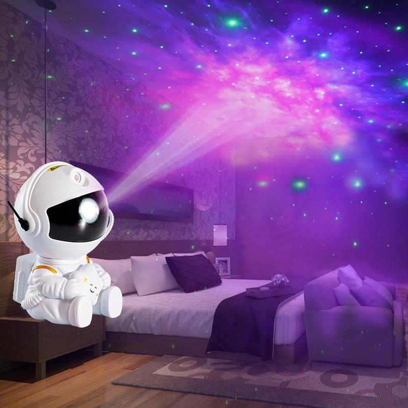 Astronaut Starry Sky Lamp in use