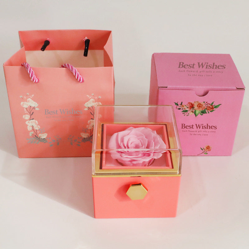 Eternal Rose Jewelry Box